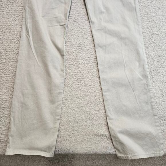 NEW H & M Men's Beige Button-fly Jeans Size 33x32 Streetwear - Picture 10 of 11